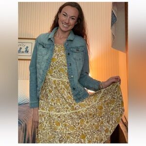 ▪️ LUCKY BRAND ▪️ Floral Tiered Tank Dress